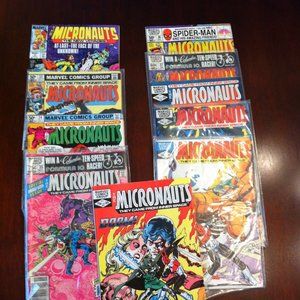 Lot of Micronauts Comics